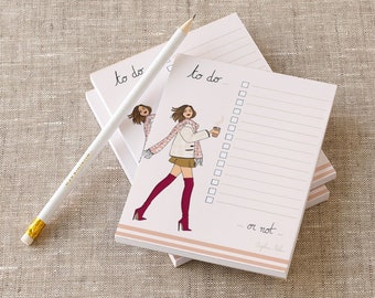 Winter “to do list” notepad