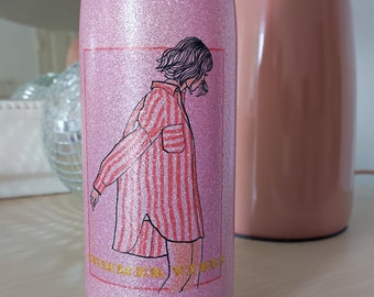 Bouteille thermos paillettée