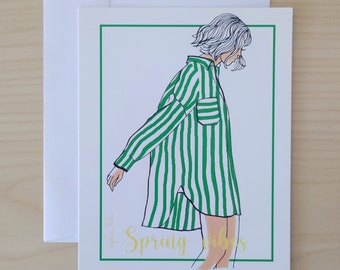 Postcard *Green*