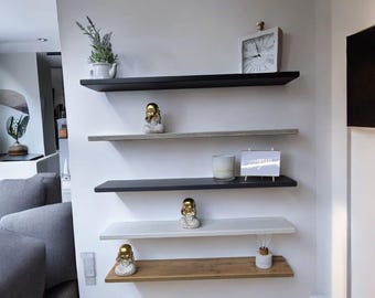 modern wall shelf | floating shelf | adjustable shelf | kitchen shelf | living room