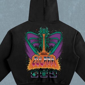 OSRS Zulrah | Vintage Wash Hoodie | Streetwear | Oversized | Old School Runescape For Him | Gift For Her