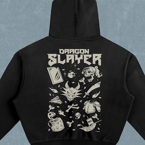 OSRS Dragon Slayer | Vintage Wash Hoodie | Streetwear | Oversized | Old School Runescape For Him | Gift For Her