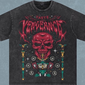 OSRS Veng | Oversize T-Shirt | Acid Wash | Old School Runescape For Him | Gift For He