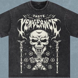 OSRS Veng | Oversize T-Shirt | Acid Wash | Old School Runescape For Him | Gift For He