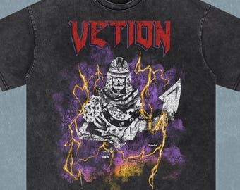 OSRS Vetion | Oversize T-Shirt | Acid Wash | Old School Runescape For Him | Gift For Her