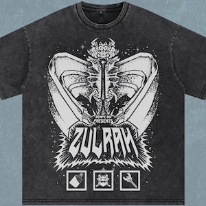 OSRS Zulrah | Oversize T-Shirt | Acid Wash | Old School Runescape For Him | Gift For Her