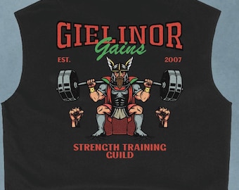 OSRS Strength | Tank Top | Boxy | Old School Runescape For Him | Gift For Her