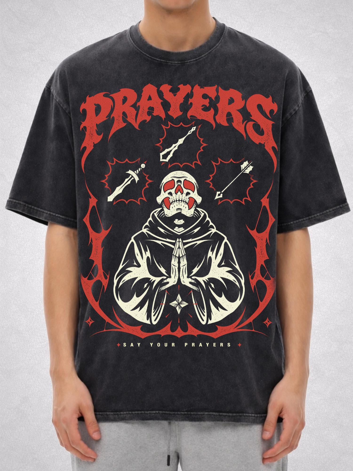 Say Your Prayers Shirt, Old School Runescape Prayer Tee, OSRS