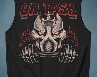 OSRS Slayer Tank Top Old School RuneScape Gymwear Acid Wash Oversized Workout Tank