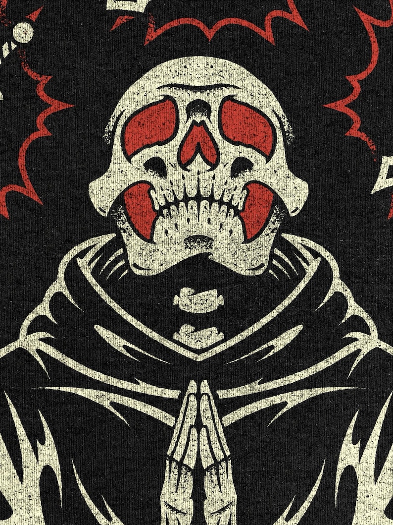 Say Your Prayers Shirt, Old School RuneScape Prayer Tee, OSRS Gamer T Shirt, Funny MMORPG Gaming Shirt, Dark Fantasy Graphic Tee Gift imagem 4