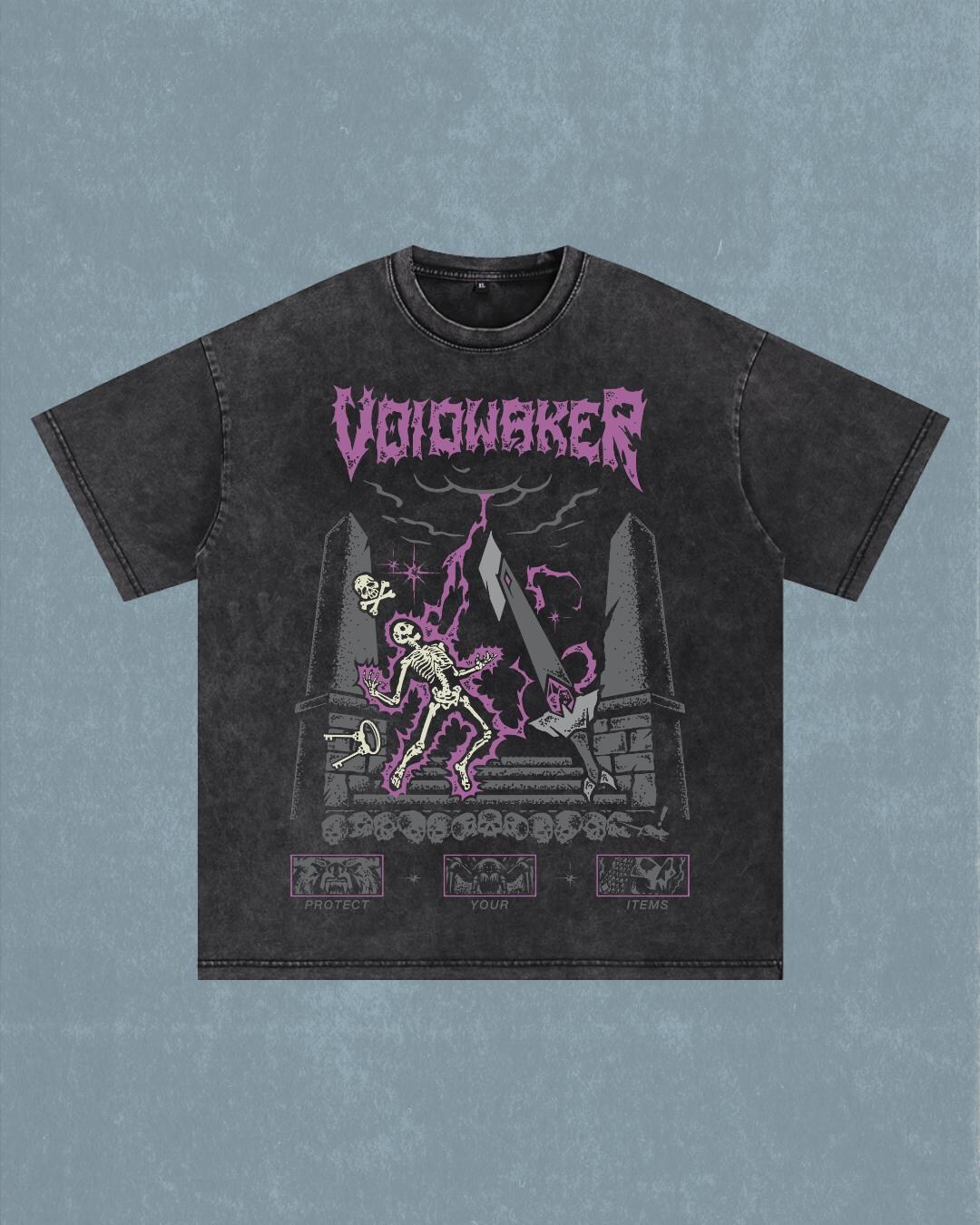 OSRS Voidwaker | Oversize T-shirt | Acid Wash | Old School