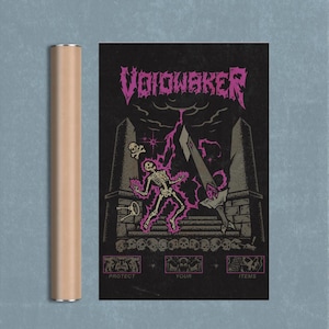 OSRS Voidwaker Poster | 24X36" | Old School Runescape | Best Gift | Poster | Wall Art | For Office | Gamer Art | Poster | For Him | For Her