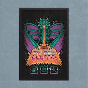 OSRS Zulrah Framed Poster | Old School Runescape | Best Gift | Poster | Wall Art | Gamer Art | Poster | For Him | For Her