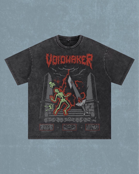 OSRS Voidwaker | Oversize T-shirt | Acid Wash | Old School