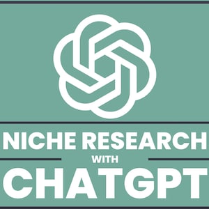 ChatGPT Print On Demand Niche Reaserch With Chat GPT | Quick AI prompt tips to make niche research easier | AI Prompts |