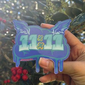 1111 Sticker | Angel Number