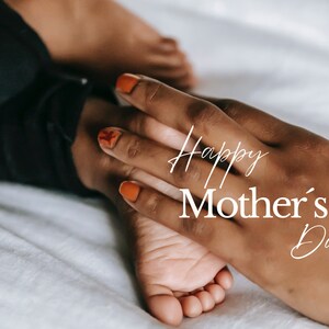 Black Mother&#39;s Day Card 2023 INSTANT Download Digital Diverse Greeting Card