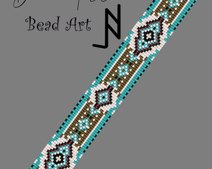 Loom Beaded Hat Band Pattern PDF - Etsy