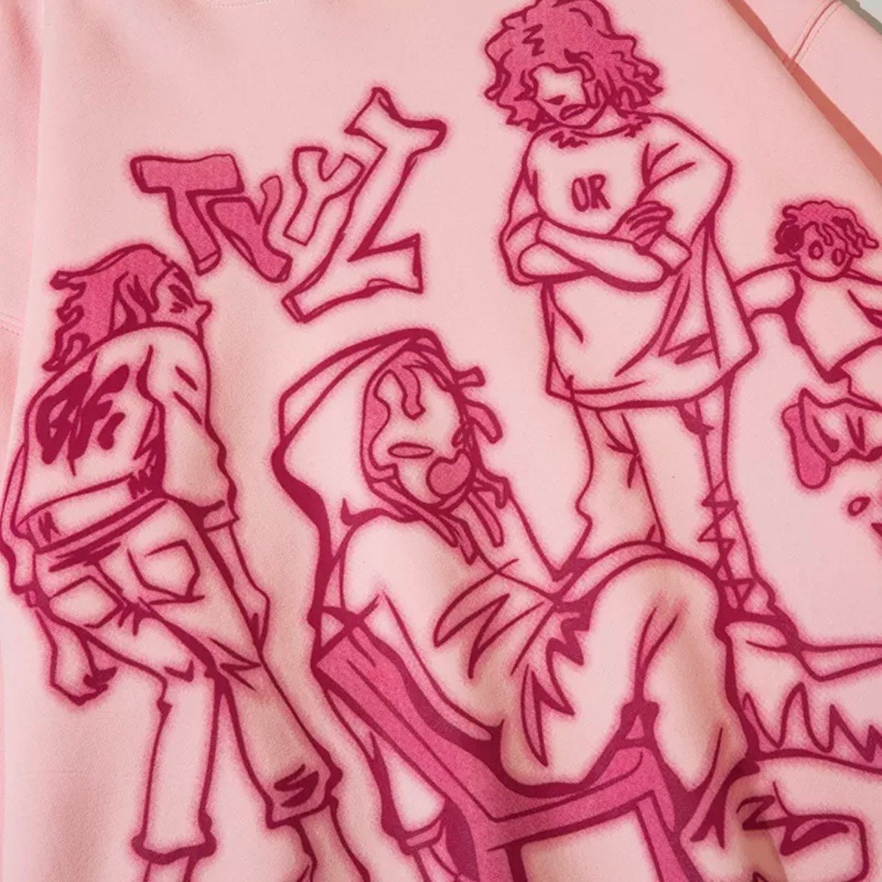acg pink hoodie