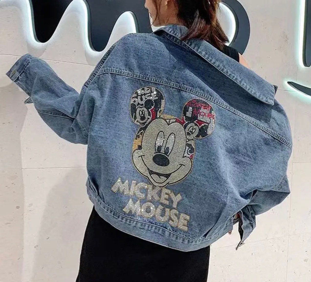 Mickey mouse shop jacket mens