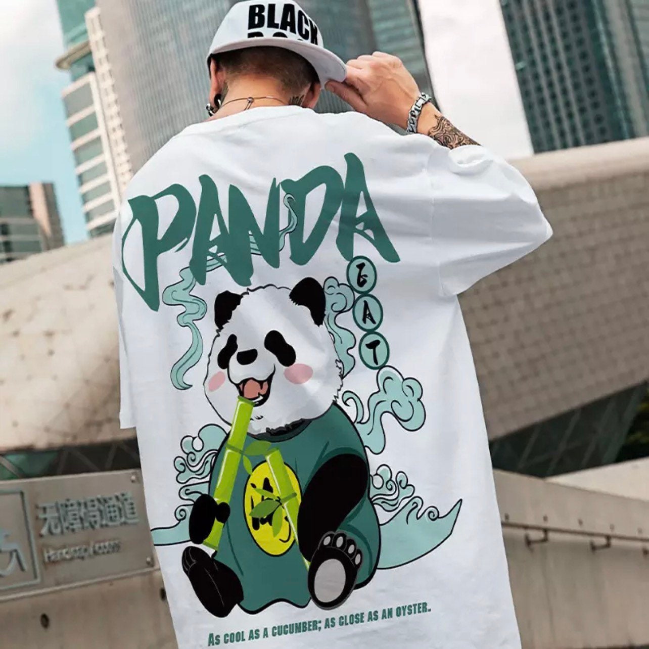 Hip Panda Tee - Etsy