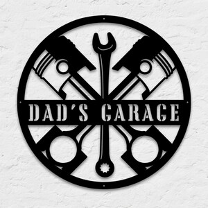 Custom Mechanic Workshop Sign: Personalized Garage Decor with Optional LED