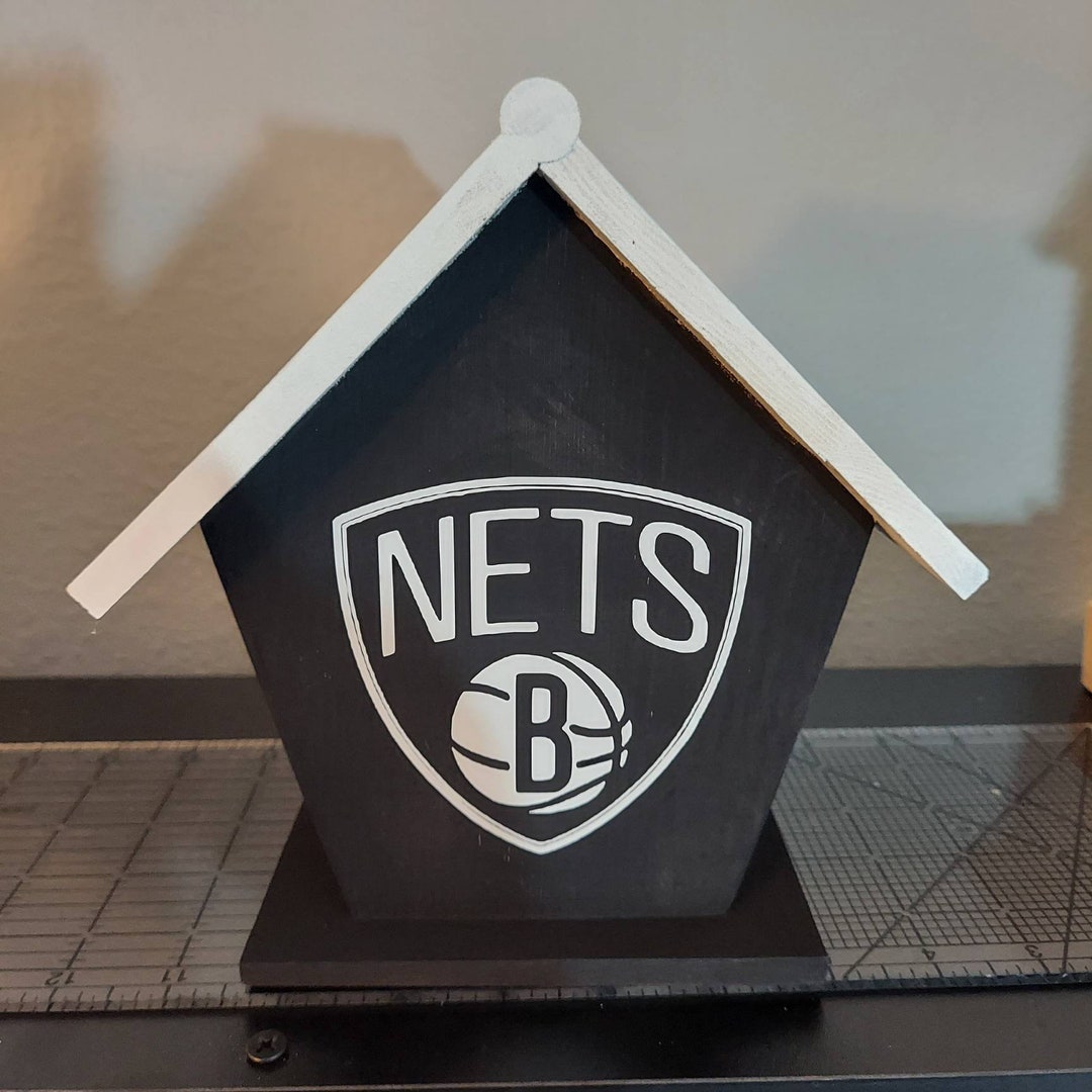 Brooklyn Nets Hand Painted Birdhouse Etsy