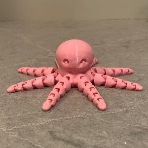 3D Printed Articulating Octopus