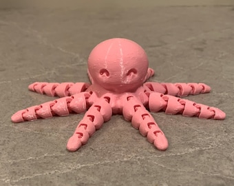 3D Printed Articulating Octopus