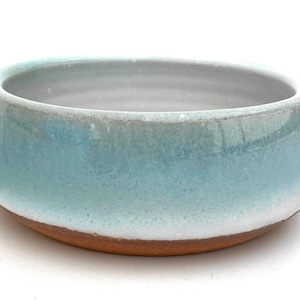 STONEWARE CAT BOWL #35 handmade ceramic bowl for cats and other small pets - small water bowl - food safe - wheel thrown - one of a kind