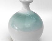 CERAMIC WATERING BELL #67: Stoneware plant waterer, succulent care.