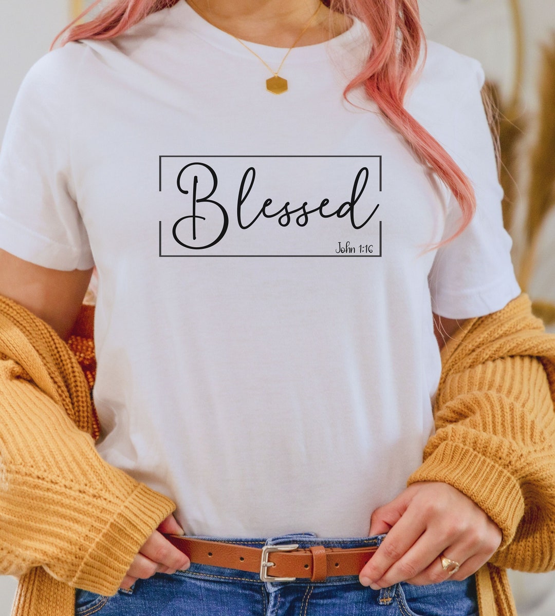 Blessed Easter T-shirt Blessed Easter Shirt Christian Shirt - Etsy
