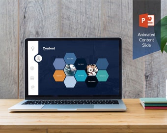Business-Präsentation, Vorschlag Power Point Vorlage. Professionelle & moderne Power Point Folien. Sofortiger digitaler Download