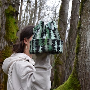 Handcrafted 4 Point Fleece Hat, Fleece Hat, Fleece Beanie, Outdoor Adventure, Winter hat for Ski and Snowboard Adventures.