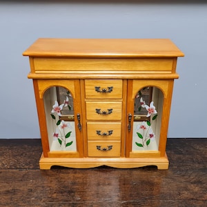 Wardrobe style jewellery box sale