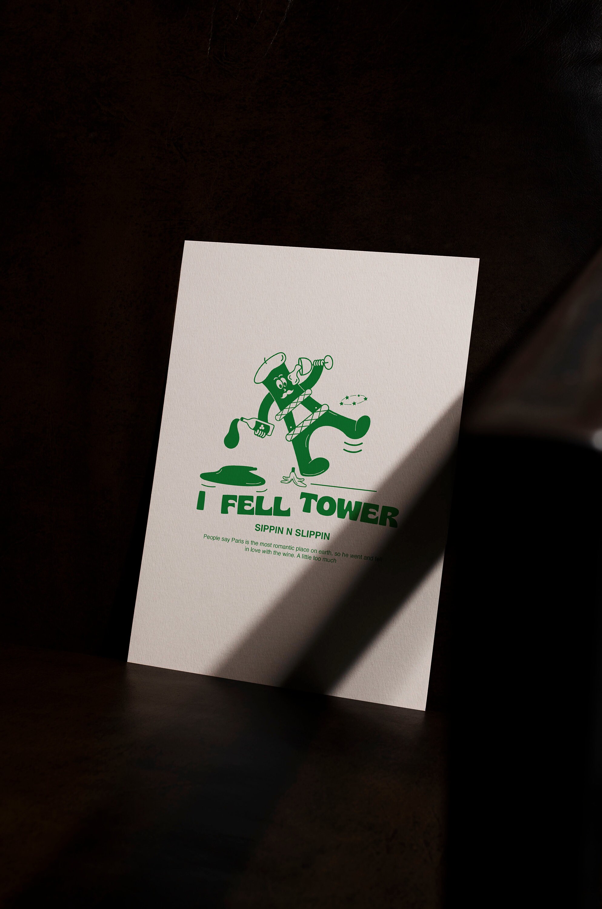 I Fell Tower, Paris Eiffel Tower Pun, Funny Digital Download, Trendy ...
