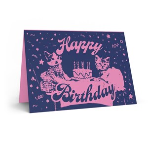 Cat Birthday Card