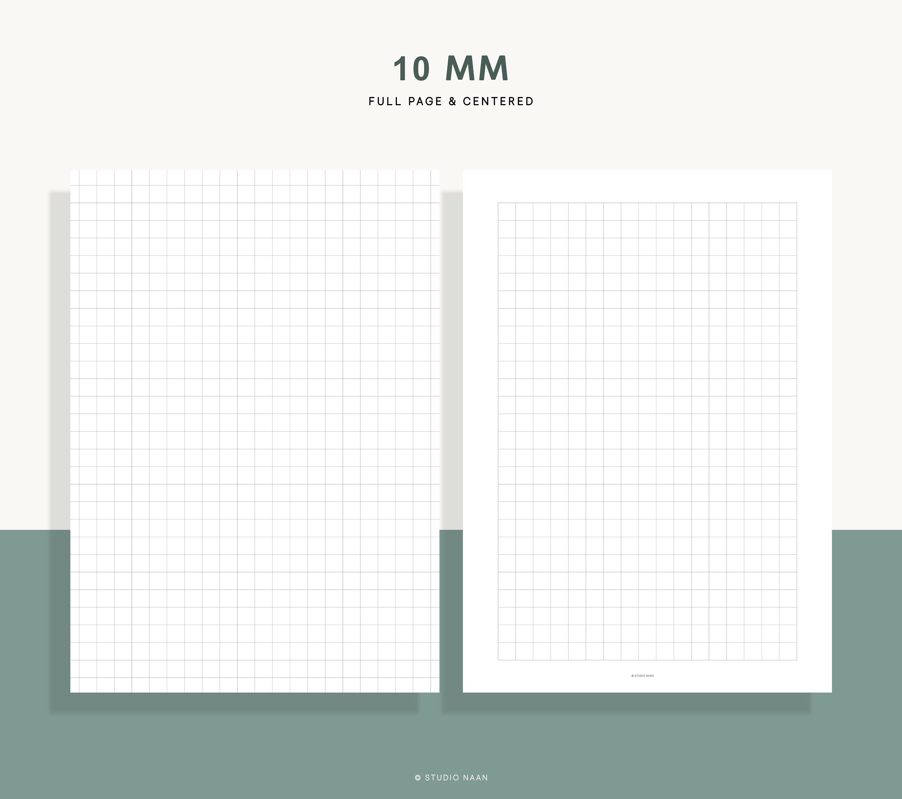 Grid Paper Bundle Printable Grid Paper Narrow Grid Paper Notebook ...