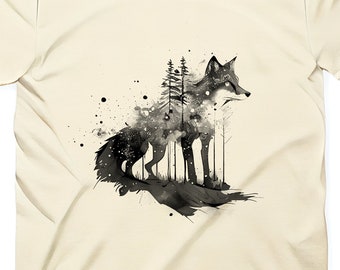 Cool Adventure Fox Forest Shirt - Leuke Dieren Shirts
