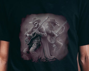 Country Music T-Shirt - Guitar Country Music