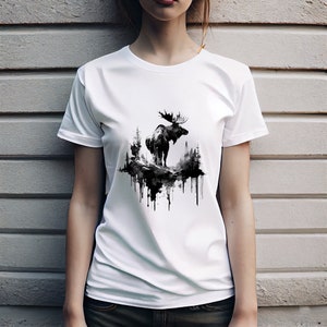 Epic Moose T-Shirt - Cool Moose Shirt Cool Moose, Elk, Deer
