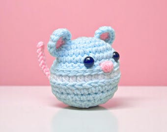 Mouse Macaron Crochet Pattern: Amigurumi Beginner Project (PDF Pattern)