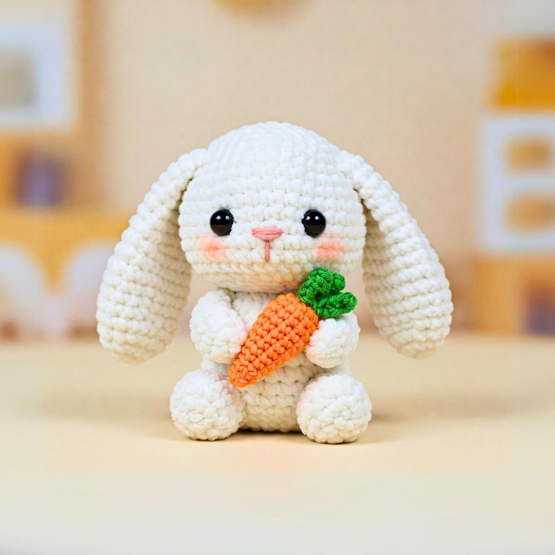 Baby Bunny Crochet Pattern, Easter Crochet Pattern, Amigurumi Rabbit ...