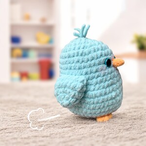 Chubby Bird Crochet Pattern, Easter Crochet Pattern, Amigurumi Bird PDF ...