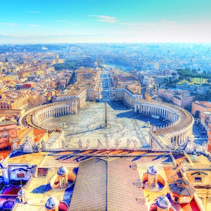 St. Peter&#39;s Basilica, Basilica s. Pietro, Vaticano, Vatican, Rome, Roma, Italia, Italy