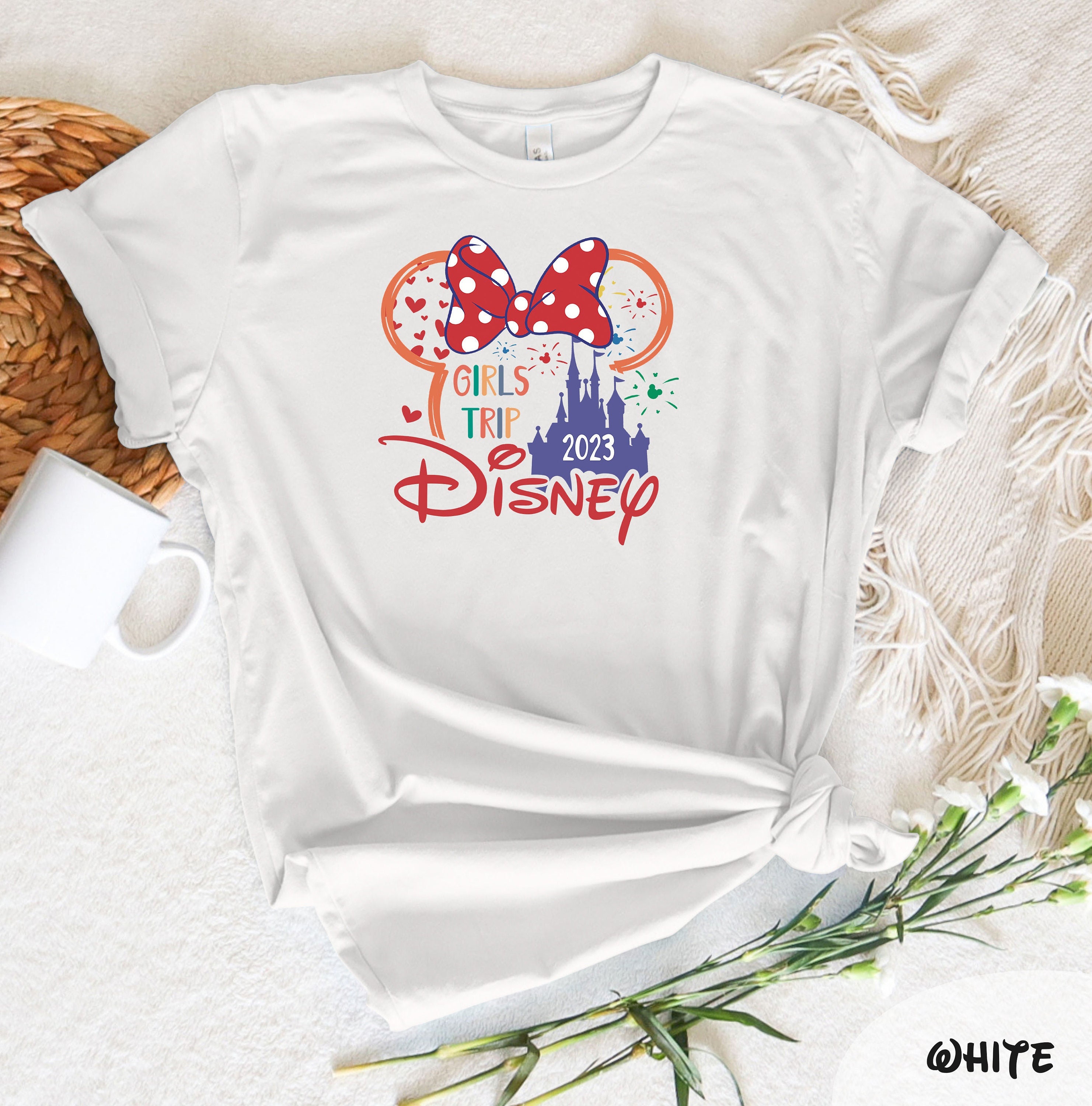 Discover Disney Girls Trip 2023 T-Shirt, Besties Shirt, Disney Group Shirt, Girls Trip Shirt