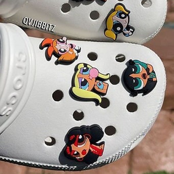 Powerpuff Girls Croc Charm Etsy