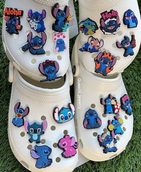 Stitch known as experiment 626 croc charms
