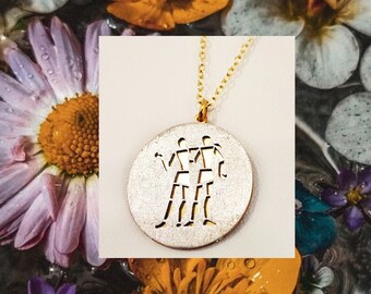 Minimal Zodiac Sign Necklace: Dainty Horoscope Pendant