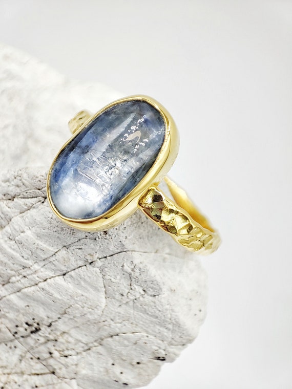 Kyanite rings in best sale gold